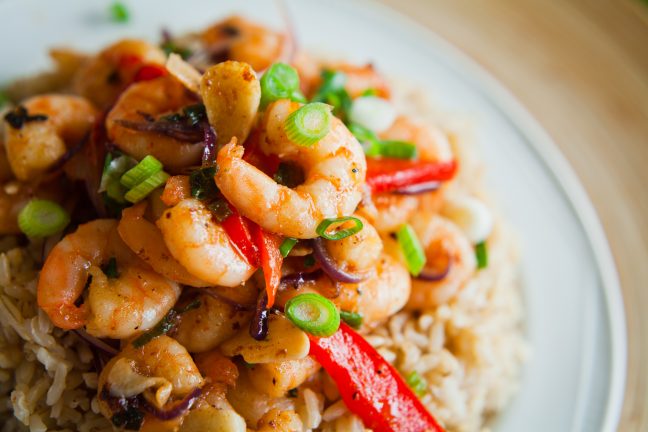 Sechuan Prawns